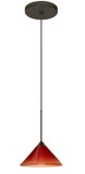 Mini Pendants Cable by Besa ( 74 | 1XT-117681-LED-BR Kona ) 