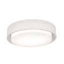 Flush Mounts Drum Shade by AFX Lighting ( 162 | SAF2332MB-LW Sanibel ) 