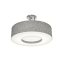 Semi-Flush Mts. Drum Shade by AFX Lighting ( 162 | MCF1932MB-GYSF Montclair ) 
