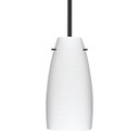 Mini Pendants Glass Down by Besa ( 74 | 1TT-1512KR-LED-BK Besa Tao 10 Stem Pendant ) 