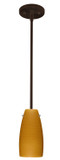 Mini Pendants Glass Down by Besa ( 74 | 1TT-1512OK-BR Tao ) 