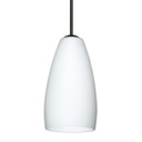 Mini Pendants Glass Down by Besa ( 74 | 1BT-150907-BK Besa Chrissy Pendant ) 
