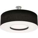 Semi-Flush Mts. Drum Shade by AFX Lighting ( 162 | MCF3044L5AJUD-BKSF Montclair ) 
