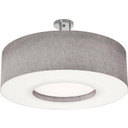 Semi-Flush Mts. Drum Shade by AFX Lighting ( 162 | MCF3044MB-GYSF Montclair ) 