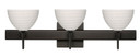 Bathroom Fixtures Three Lights by Besa ( 74 | 3SW-4679KR-BR-SQ Brella ) 