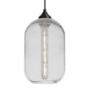 Mini Pendants Glass Down by Besa ( 74 | 1JC-OMEGA12CL-EDIL-BK Besa Omega 12 Pendant ) 