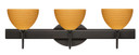 Bathroom Fixtures Three Lights by Besa ( 74 | 3SW-4679OK-BR Brella ) 