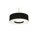 Pendants Drum Shade by AFX Lighting ( 162 | MCP1524MBSN-BK Montclair ) 