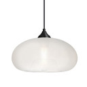 Mini Pendants Glass Down by Besa ( 74 | 1JT-BANAFR-EDIL-BK Besa Bana Pendant ) 
