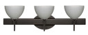 Bathroom Fixtures Three Lights by Besa ( 74 | 3SW-4679TN-BR Brella ) 