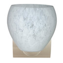 Sconces Single Glass by Besa ( 74 | 1WZ-412219-LED-CR Bolla ) 