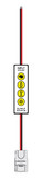 Specialty Items LED Tapes by American Lighting ( 303 | INLINE-SC-CTRL Inline Controller ) 