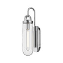 Sconces Single Glass by Alora ( 452 | WV461101CH Lancaster ) 