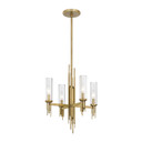 Mini Chandeliers Glass Shade by Alora ( 452 | CH335418VBCR Torres ) 