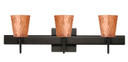 Bathroom Fixtures Three Lights by Besa ( 74 | 3SW-5125CF-BR-SQ Nico ) 