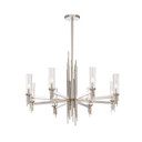 Mid. Chandeliers Glass Up by Alora ( 452 | CH335836PNCR Torres ) 