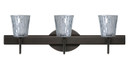 Bathroom Fixtures Three Lights by Besa ( 74 | 3SW-5125SF-BR Nico ) 