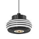 Multi-Systems Low Voltage Pendants by Besa ( 74 | RXP-FLOW00-FRFR-LED-BK Besa Flower Pendant ) 