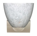 Sconces Single Glass by Besa ( 74 | 1WZ-757219-LED-CR Sasha ) 