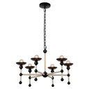 Mid. Chandeliers Candle by Alora ( 452 | CH343625MBCN Nadine ) 
