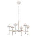 Mid. Chandeliers Candle by Alora ( 452 | CH343625MWCN Nadine ) 