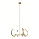 Mid. Chandeliers Glass Up by Alora ( 452 | CH351204VB Celeste ) 