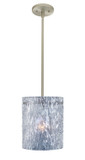 Mini Pendants Glass Down by Besa ( 74 | 1TT-400600-LED-SN Tamburo ) 