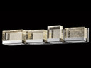 Bathroom Fixtures Four Lights by Avenue Lighting ( 192 | HF3004-PN The Original Glacier ) 