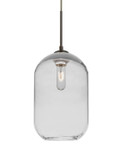Multi-Systems Line Voltage Pendants by Besa ( 74 | 1JT-OMEGA12CL-BR Omega 12 ) 