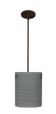 Mini Pendants Glass Down by Besa ( 74 | 1TT-4006TN-LED-BR Tamburo ) 