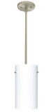 Mini Pendants Glass Down by Besa ( 74 | 1TT-412007-LED-SN Tondo ) 