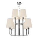 Mid. Chandeliers Candle by Alora ( 452 | CH628830CHOP Plisse ) 