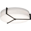 Flush Mounts Drum Shade by AFX Lighting ( 162 | APF3044L5AJUDES-LW-MSBB Apex ) 