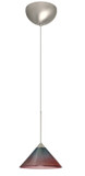 Mini Pendants Glass Down by Besa ( 74 | 1XC-117691-LED-SN Kona ) 