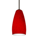 Mini Pendants Glass Down by Besa ( 74 | B-1509RC-BR Besa Chrissy Pendant ) 