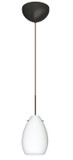 Mini Pendants Glass Down by Besa ( 74 | 1XC-171307-LED-BR Pera ) 