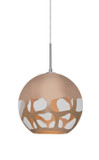 Multi-Systems Line Voltage Pendants by Besa ( 74 | 1JC-ROCKYCP-LED-SN Rocky ) 