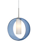 Multi-Systems Line Voltage Pendants by Besa ( 74 | 1JT-PLATOBL-LED-SN Plato ) 