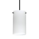 Mini Pendants Glass Down by Besa ( 74 | 1BT-4404KR-LED-BK Besa Stilo 7 Pendant ) 