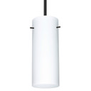 Mini Pendants Glass Down by Besa ( 74 | 1TT-412307-LED-BK Besa Stilo 10 Stem Pendant ) 