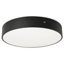 Flush Mounts Drum Shade by AFX Lighting ( 162 | BAYF24LAJUDBK-BB Bailey ) 