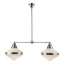 Linear/Island 2 Light Bar by Alora ( 452 | LP348241PNOP Willard ) 
