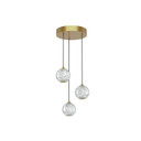 Mini Pendants 3 Light Cluster by Alora ( 452 | MP321203NB Marni ) 