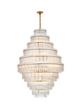 Large Chandeliers Glass Shade by Elegant Lighting ( 173 | 1780D36SG Emilia ) 