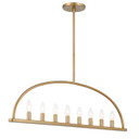 Linear/Island 4 Light + by Crystorama ( 60 | ABB-3007-VG Abbott ) 
