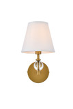 Sconces Single Candle by Elegant Lighting ( 173 | LD7021W6BR Bethany ) 