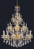 Large Chandeliers Candle by Elegant Lighting ( 173 | 2016G36G/RC St. Francis ) 