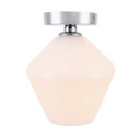 Flush Mounts Glass Down by Elegant Lighting ( 173 | LD2255C Gene ) 
