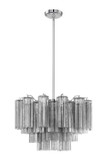 Mid. Chandeliers Glass Down by Crystorama ( 60 | ADD-308-CH-SM Addis ) 