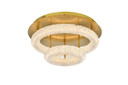 Flush Mounts Ring Shade/Halo by Elegant Lighting ( 173 | 3800F22L2SG Bowen ) 